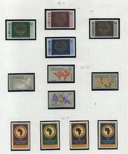 Stamps collection ex- British commonwealth MALAWI Mint sets #767 - Picture 1 of 1