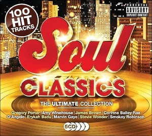 SOUL & MOTOWN * 100 CLASSIC HITS * New 5-CD Boxset * All Original Recordings - Picture 1 of 1