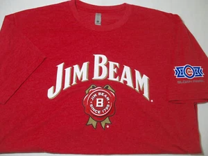 T-shirt Jim Beam Chicago Cubs Sloan Park maglietta uomo grande rossa - Foto 1 di 6