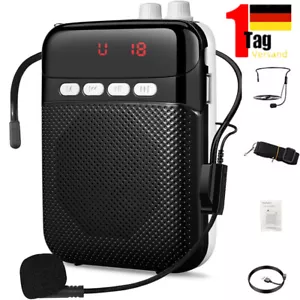NEU Bluetooth Sprachverstärker Lautsprecher Verstärker Persönlicher Mit Mikrofon - Bild 1 von 17
