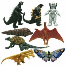 Godzilla king of Monster Mechagodzilla Trendmaster Gigan Anguirus 8pc Figure Set