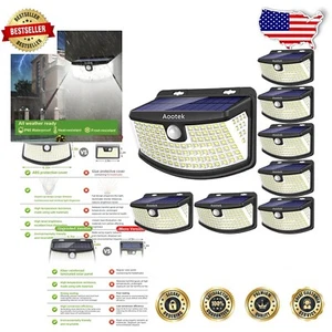 High Tech Solar-Powered Motion Lights - 3 Modes for Versatile Outdoor Use - Picture 1 of 8