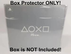 0.4mm P.E.T. Plastic Console Box Protector for Playstation PSOne PS One PS1 Slim - Picture 1 of 2