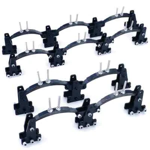 Metall 2/3 Achse Saldo Aussetzung Für 1/14 Tamiya RC LKW Scania 770S Volvo Auto - Bild 1 von 8