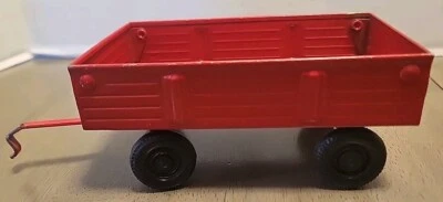 复古 Ertl 红色驳船盒 1: 32 比例模型编号 74-7650 很好 — 第 1/4 张图片