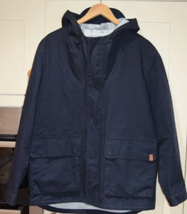 Ben Sherman Shower Resistant Coat Jacket BLUE Size Medium M - UK SELLER - Picture 1 of 15