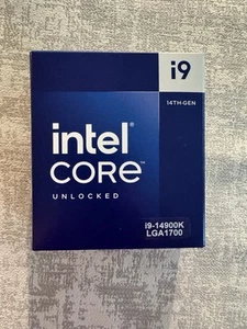 Intel - Core i9-14900K 14th Gen 24-Core 32-Thread - 4.4GHz (6.0GHz Turbo) Sealed - Afbeelding 1 van 6