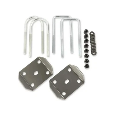 Trail Gear 110043-1-KIT U-Bolt Flip Kit, Steel, Leaf Spring Plates, , Kit Foto 1 de 3