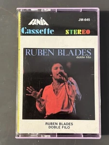Ruben Blades - Double Filo - Fania Records Cassette 1986 - Picture 1 of 3