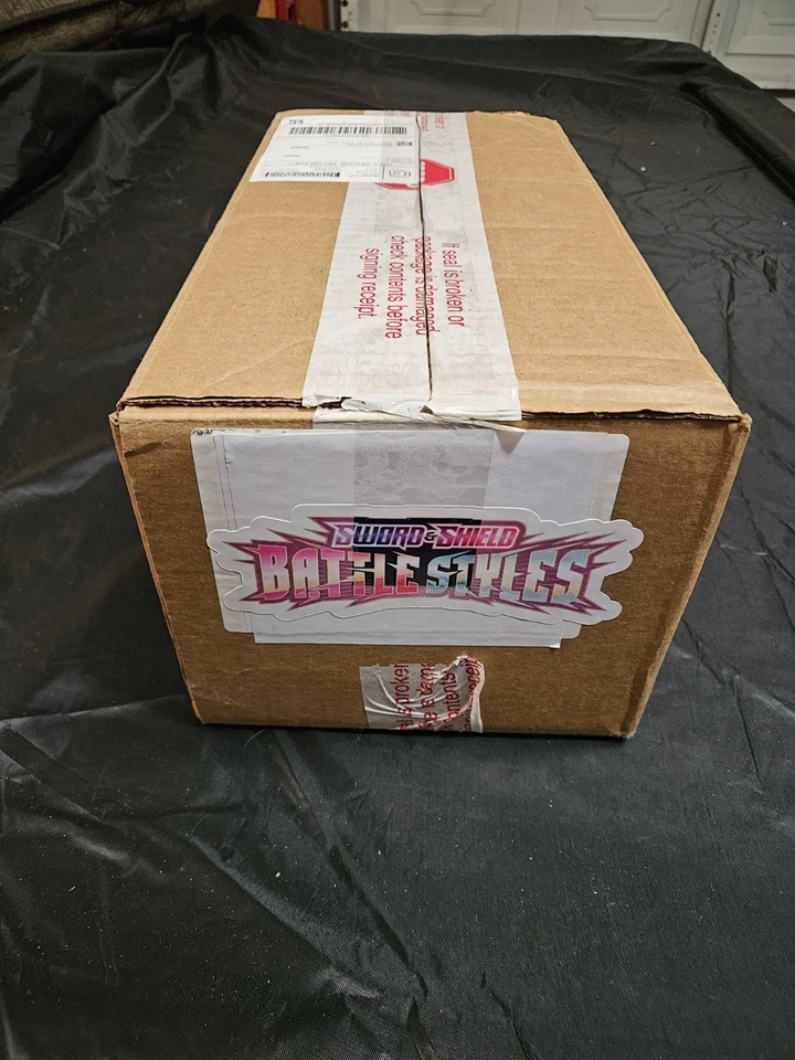 Pokemon SWSH05 Battle Styles Sleeved Booster Pack Case 144ct UNSEALED - Image 1 of 1