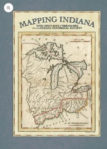 Mapping Indiana Hardcover Book - Picture 1 of 1