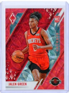2021-22 Panini Chronicles Asia JALEN GREEN Rookie RC Red Prizm Phoenix 25/88 - Picture 1 of 2