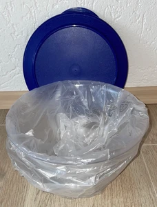 NEU Tupperware TAFELPERLE 2,1 L neue Farbe Mittelblau glasklare SCHÜSSEL 2100ml - Bild 1 von 5
