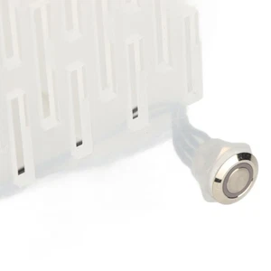 Clear Acrylic Mini ITX Case 360 Degrees Open Hollow Cooling DIY Mini ITX Com NEW - Afbeelding 1 van 12