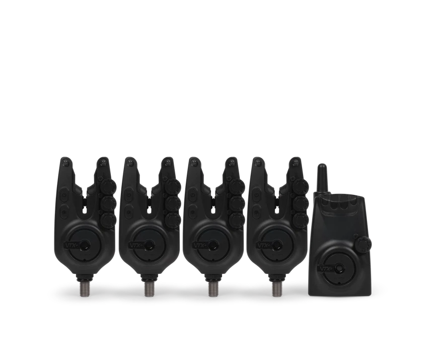 Avid VTX+ 4+1 Bite Alarm Set / Carp Fishing Indicator — 第 1/4 张图片