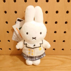 Miffy Uniform Plush Doll key chain mascot White limited from JAPAN NEW - Picture 1 of 13