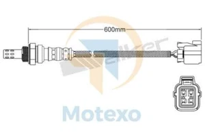 WALKER 250-241098 POST-CAT LAMBDASONDE O2 SENSOR 4-adrig - Bild 1 von 1