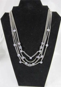 CHICO'S LINDA ILLUSION NECKLACE NWT $45 - Picture 1 of 4