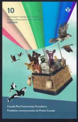 2024 Canada Scott# B34 - Canada Post Community Foundation - Booklet of 10 - MNH - Image 1 of 2