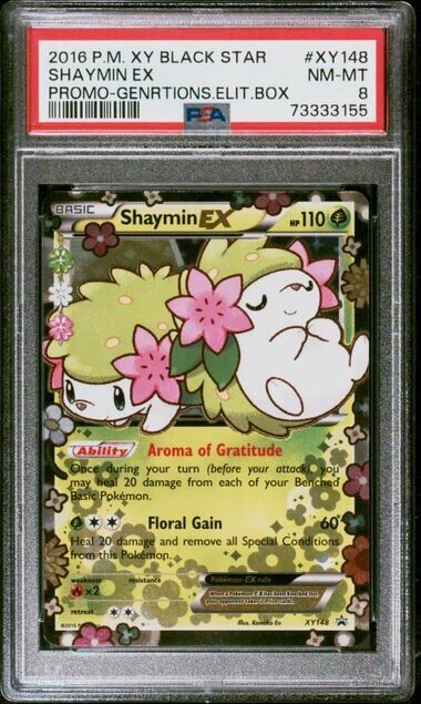 Pokémon Shaymin EX 106/108 Card carta ultra rara Céus estrondosos Original  COPAG