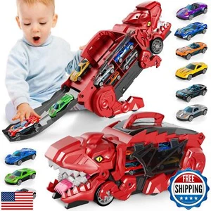 Red Dinosaur Truck Toys 7755 - Picture 1 of 4