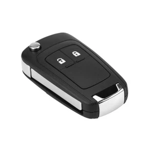 ♡ Car Flip Folding Remote 2 Buttons Car Key Fob Shell Case For Opel - Picture 1 of 9