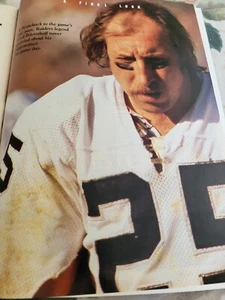 1991 FRED BILETNIKOFF BECKETT Poster 8 BY 10 INCHES OAKLAND RAIDERS - Picture 1 of 1