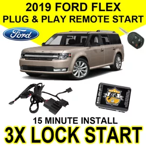 2019 Ford Flex Remote Start Plug & Play System Easy Install DIY 3X Lock Car F01A - Picture 1 of 8
