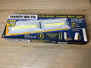 HANDY BRITE Ultra-Bright LED Foldable Work Light 1000 Lumens USB Rechargable - Picture 1 of 6