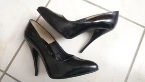 Escarpins sexy   "Vernis noir"  ---  BOSSI Proto  ---    T. 36,5 - Picture 1 of 4