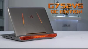 ASUS ROG QUAD CORE I7-6820HK DESKTOP GTX 1070 8GB GDDR5 32GB RAM GAMING LAPTOP - Picture 1 of 6