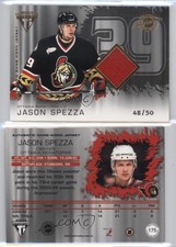 2003-04 Pacific Private Stock Titanium Hobby Jersey Number /50 Jason Spezza #175