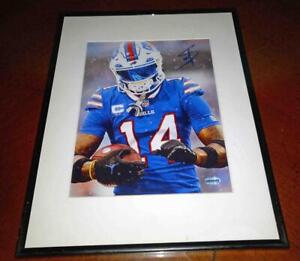 STEFON DIGGS AUTOGRAPHED BUFFALO BILLS 8 X 10 SPORTS ACTION PHOTO
