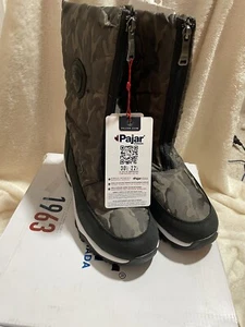 Bota de nieve impermeable Pajar Canada Tacita para mujer - caqui camuflada talla 9-9,5 nueva con caja - Imagen 1 de 11