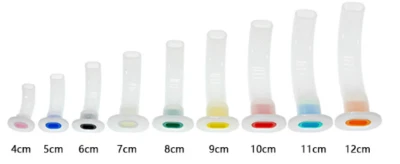 Disposable Oral Airway Tube for First Aid, Oropharyngeal Airway Tube  9 Size - Image 1 of 4