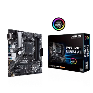 Asus Prime B450M-A II Mainboard Sockel AM4 - Bild 1 von 8