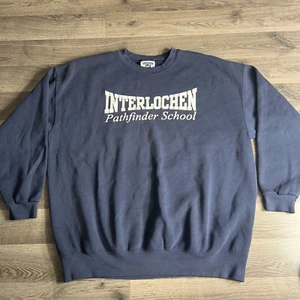 Vintage Interlochen Pathfinder Sweatshirt passt XXL Schule Kunst Tanz Musik 90er - Bild 1 von 7