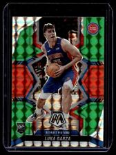 2021-22 Panini Mosaic Choice Red Green Luka Garza Rookie Detroit Pistons #238