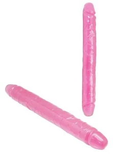 Dildo maxi doppia penetrazione fallo vaginale anale pene finto per coppia double - Imagen 1 de 4