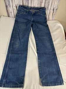 Wrangler Cowboy Cut Jeans Herren 32x34 13MWZ A201 Blau Denim Hose Western - Bild 1 von 8