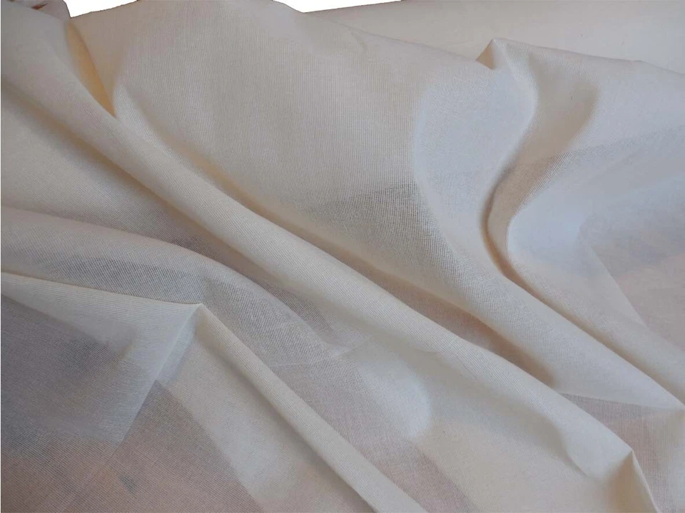 Mousseline Mull ungefärbt ungebleicht natur 100% Baumwolle 145cm breit 110g/lfm - Bild 1 von 4