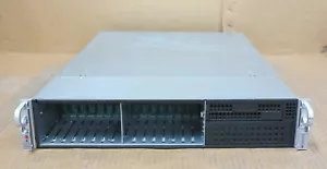 Supermicro SuperChassis CSE-213 X9DRW-iF CTO E5-2600v2 16x 2.5" 2U Rack Server - Picture 1 of 3