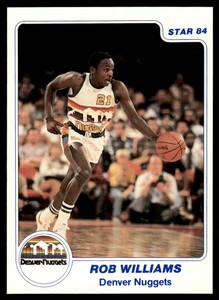 1983-84 Star Rob Williams Denver Nuggets #192 NM-MT