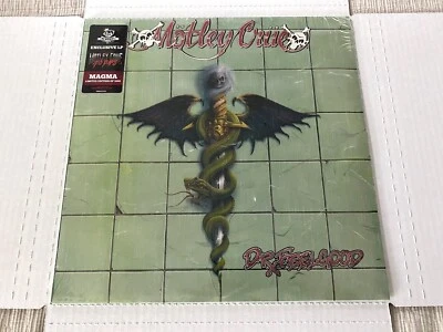 **SEALED** MOTLEY CRUE -DR. FEELGOOD- MAGMA COLORED LIMITED OOP VINYL RECORD LP  - Image 1 of 4