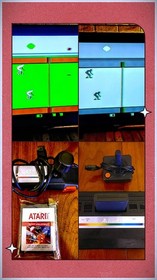 Atari 2600 JR. Console + Atari Flashback 4 Console Complete - PLEASE READ!