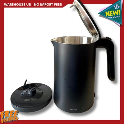 NEW ZWILLING ENFINIGY 1L Cool Touch Electric Kettle, Black Matte, FREESHIP - Image 1 of 4