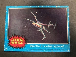 1977 Topps/Star-Wars 1. Serie #53 Schlacht im Weltraum! (NM+) CLEAN SHARP WOW! - Bild 1 von 10