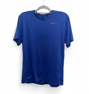 Camisa de manga corta azul Nike Dri Fit para hombre talla mediana  - Imagen 1 de 4