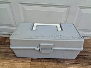 Plastic All Purpose Utility/Tool Box-12.5in x 6.5in Tackle Box - Foto 1 di 8