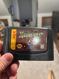 Metal Head (Sega 32X, 1995) without game cover. Very good condition